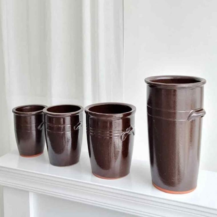 다육화분 베란다화분 인테리어화분 옹기화분 콩시루 16x17