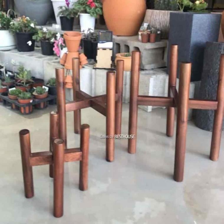 원목화분받침대 나무받침대 화분우드스툴 화분받침대 우드 A3호 250mm