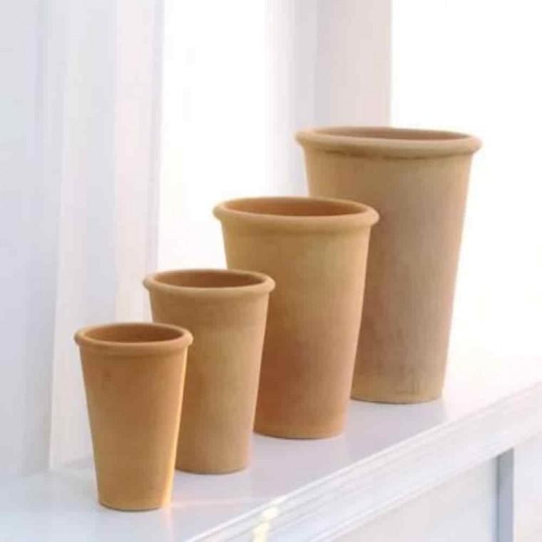 가정용화분 토기화분 엔틱토분 토분 화분 꼬깔 받침세트 27x33