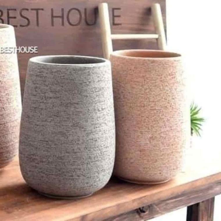 이쁜화분 예쁜토분 예쁜정원 수제토분 키큰미분 12x21