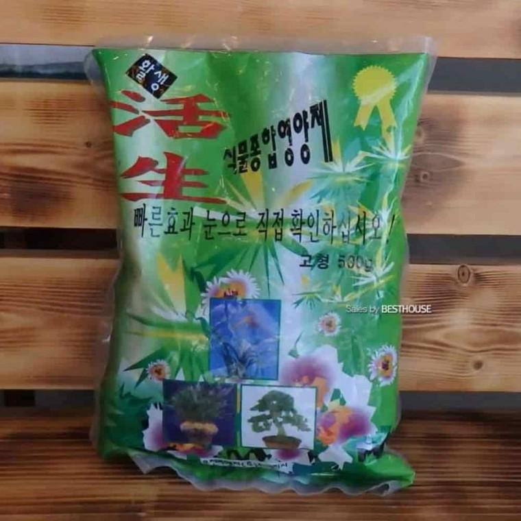 화분영양제 잔디영양제 식물비료 식물영양제 고형 500g 펠릿