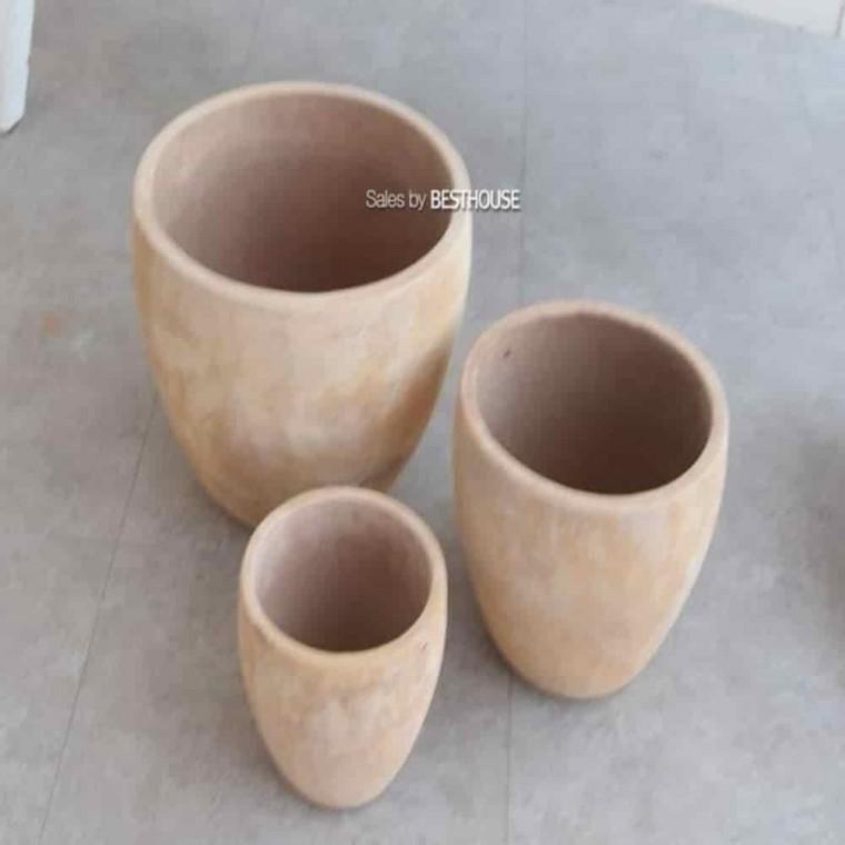 토기화분 도자기토분 빈티지토분 토분세트 아쿠아에그팟 3p