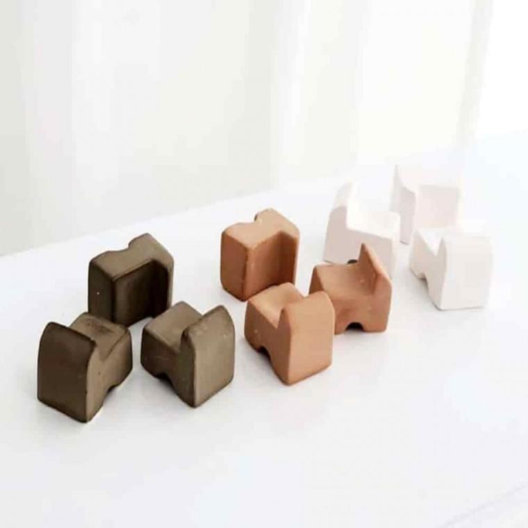 야외화분거치대 베란다화분거치대 거실화분받침대 토분받침 4.5x3x3.5