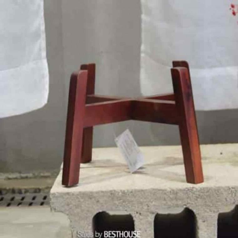 거실인테리어 거실화분대 화분다리 우드스탠드 받침대 300mm
