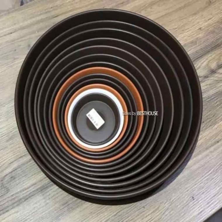 플라스틱화분받침대 화분물받이원형 플라스틱화분받침 화분받침 원형 470mm