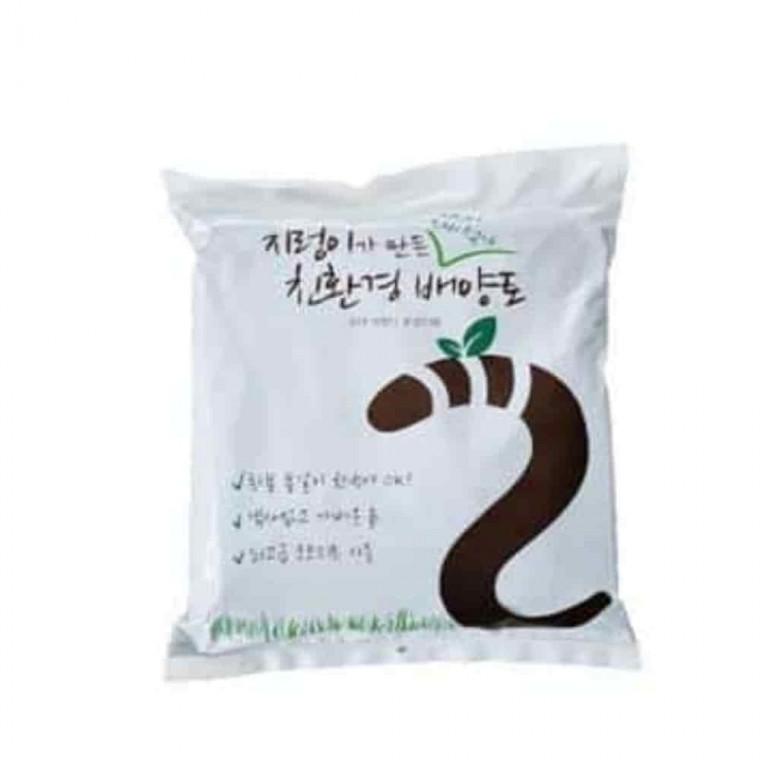 채소재배흙 꽃분갈이흙 원예용품 배양토 분변토 10L