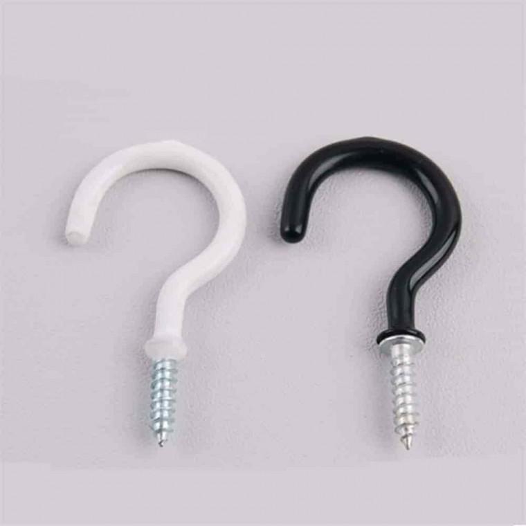 스크류 훅 액자고리피스 벽걸이못 고리나사