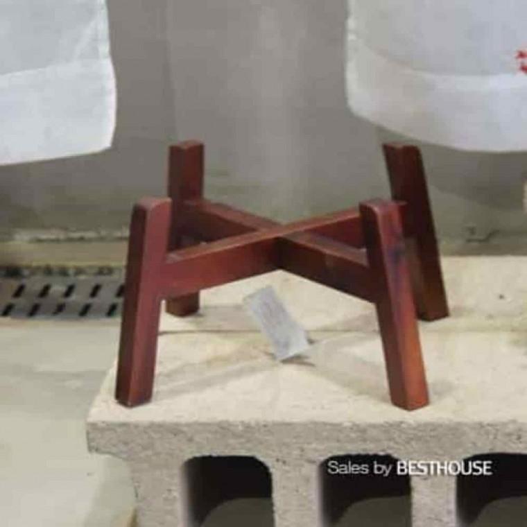실내화분받침대 우드화분받침대 우드받침대 우드스탠드 받침대 200mm