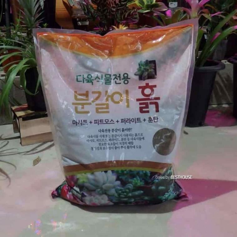 화분흙 상토흙 화분분갈이배양토 분갈이흙 다육이 10kg