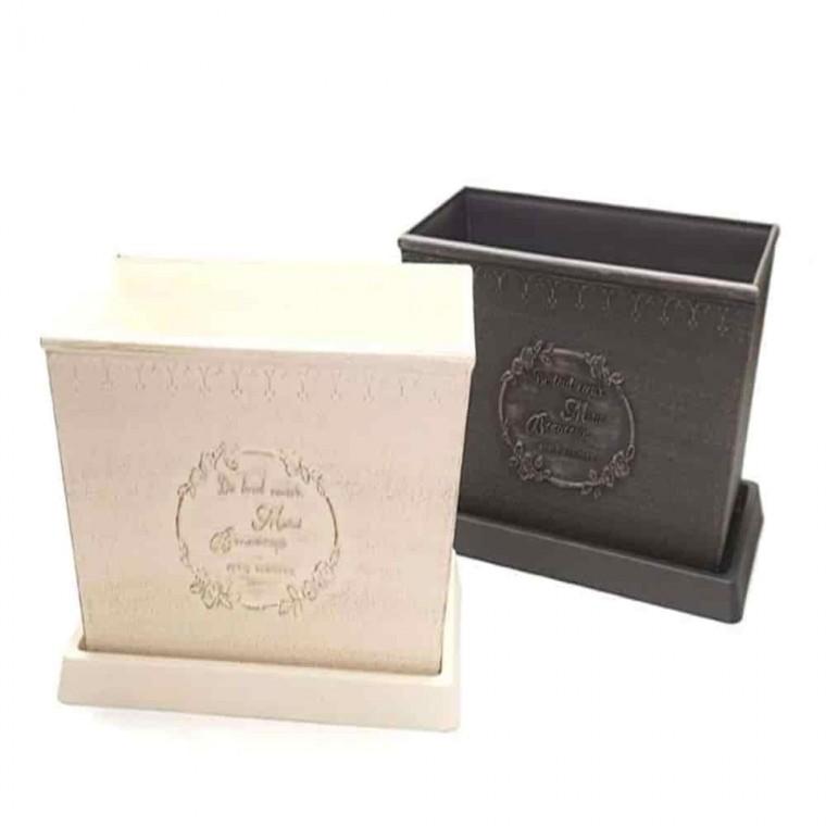 직사각화분 빈티지화분 예쁜화분 플라스틱화분 직사각 22x12x12