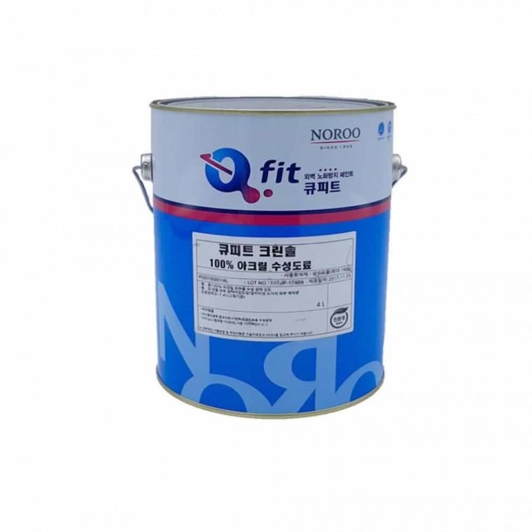 외부용 수성페인트 무광 4L 아이보리 4종 아이보리색수성페인트 건물외벽페인트 수성페인트외부용