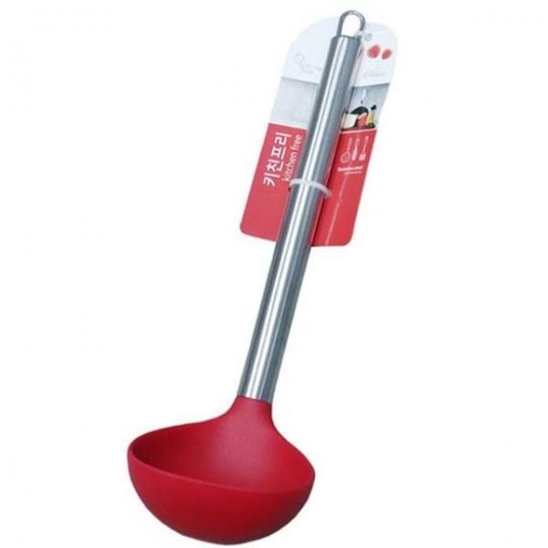 실리콘 스푼 샥구 국자 키친프리 30cm 요리 주방