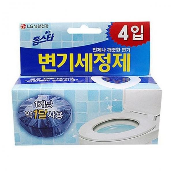 세척 세정제 변기 클리너 제거 청소 홈스타 4P 냄새