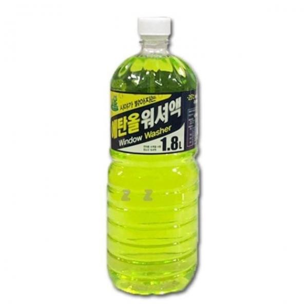 크리너 청개구리 세차 1.8L 워셔액 에탄올 와이퍼
