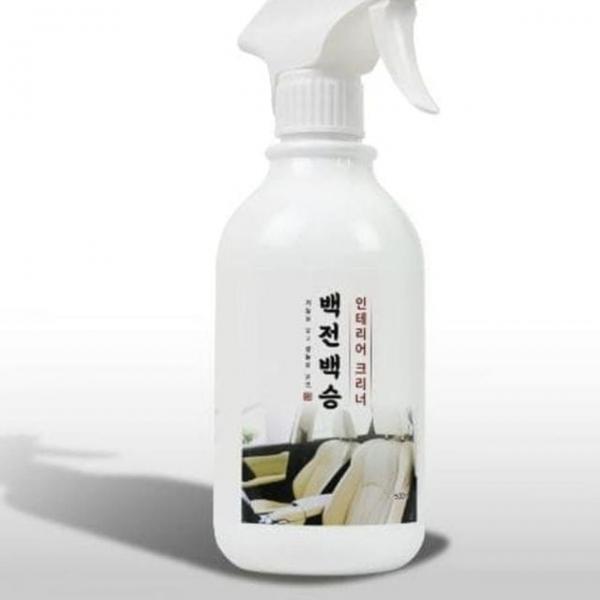 500ml 크리너 인테리어 백전백승 세정제 실내 가죽