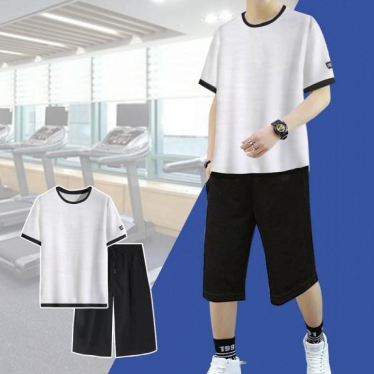 쿨링 상하의 세트 조깅 헬스 운동 통기성 쿨링 편안한