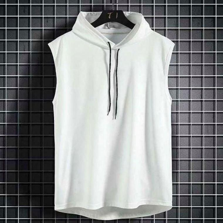 2color 나시 안정감 남자 시원한 티셔츠 여름 민소매후드