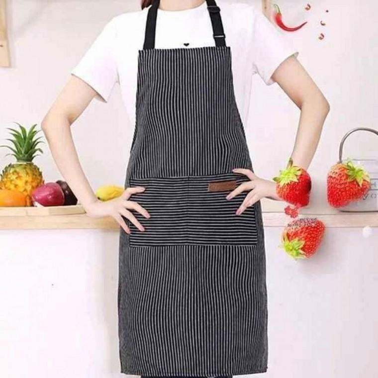 미용실 앞치마 클린 카페 공방 작업용 주방 에이프런 바리스타 4color