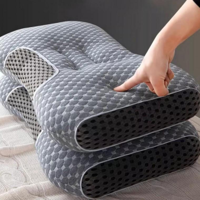 편안한 통풍 배개 베게 수면 경추 목 어깨 쿠션 베개