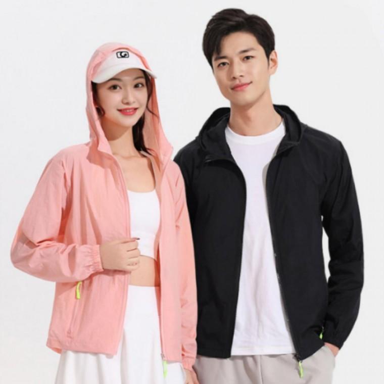 경량 여름 여성 간절기 후드 쿨링 자켓 재킷 바람막이