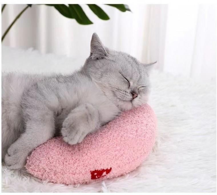 고양이 강아지 수면베개 반려동물 강아지 고양이 반려묘 애견 용품 쿠션 베개 방석 쇼파 침대