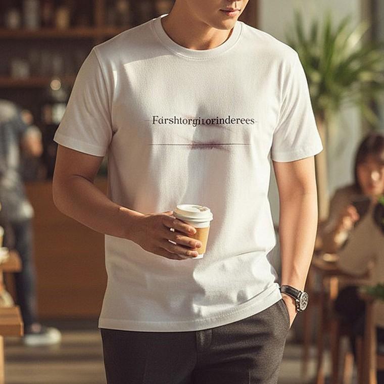 남녀 여름 캐주얼룩 박시한 레터링 반팔 티셔츠