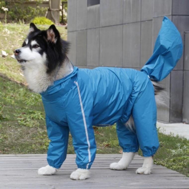 대형견 레인코트 8XL 우비 바람막이 애견비옷 외출