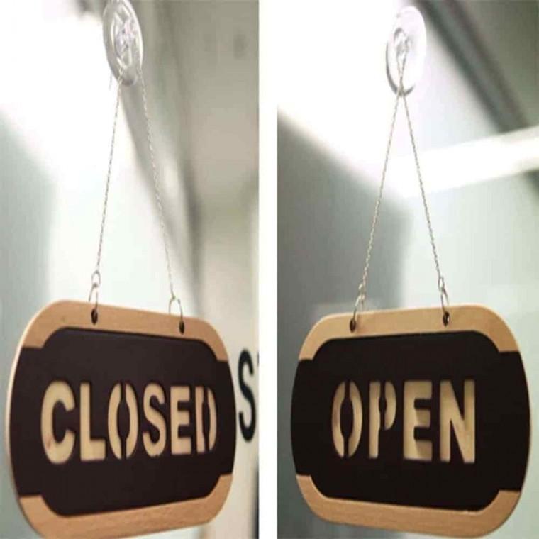 OPEN CLOSED 사인 팻말 가게오픈팻말 오픈클로즈간판