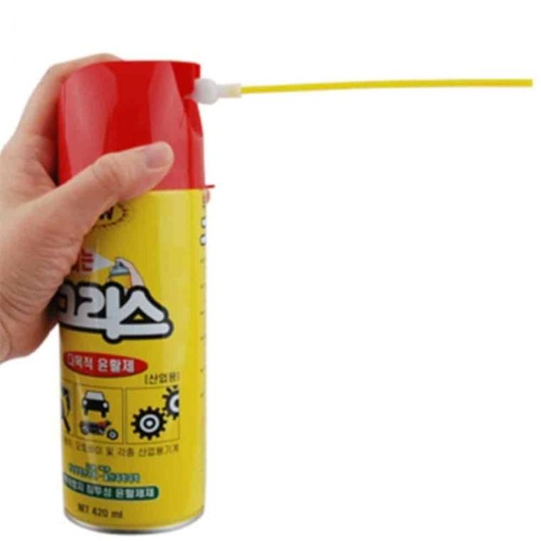 그리스 스프레이 420ml 공구윤활제 윤활제스프레이 스프레이구리스