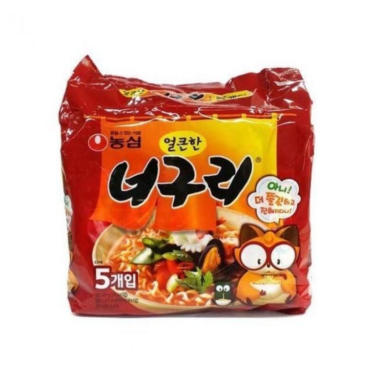 농심 너구리 멀티팩 120gx5개x8팩 박스 소모품 자재 파츠 부품