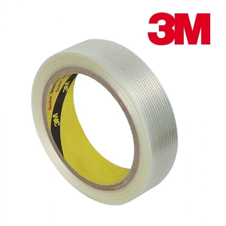 3M 8915 고정용 필라멘트 테이프 25mm X 20M 필라멘트 강력 택배 고정 용 테이프