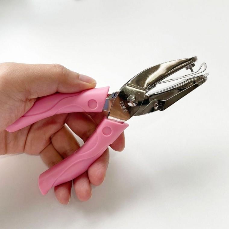 1.5mm 핸들 펀치 악세 사리 1공펀칭기 서리 택펀칭기 구멍 IY 핸디