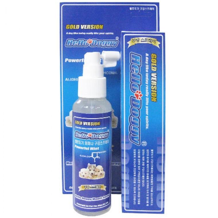 [2개묶음]헬로도기 구강스프레이 120ml