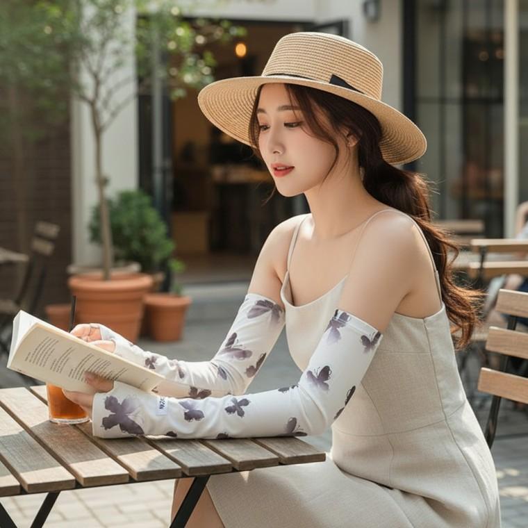 보니아 나비 쿨아이스 스포츠 팔토시 SD-260608