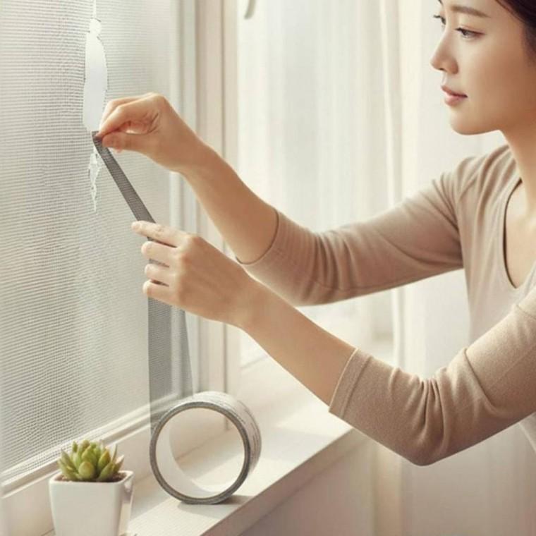 수선 방충망 방충망스티커 보수 구멍 창문 테이프 찢어짐 초간편