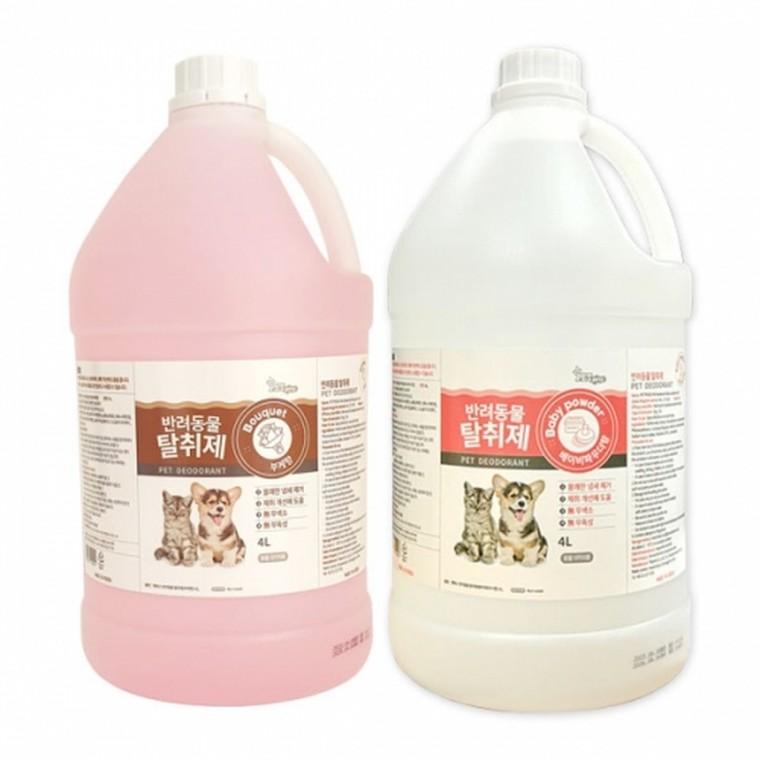 펫퍼스 대용량 반려동물 냄새제거제 4L 반려동물용