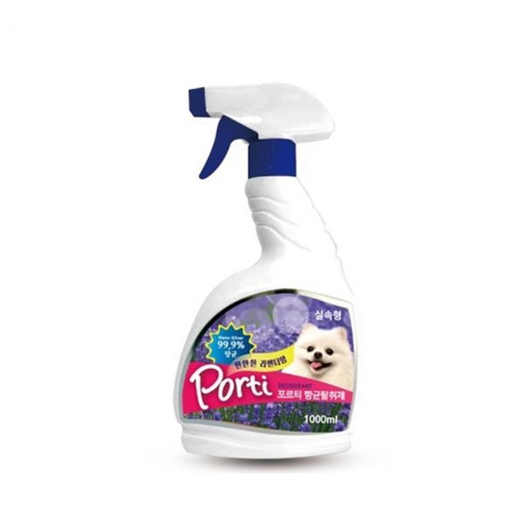 포르티 냄새제거제 1000ml(라벤더향) 반려동물용