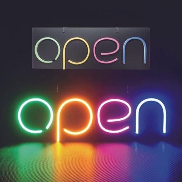 OPEN 포맥스 입간판 영업중간판 LED네온간판 전광판