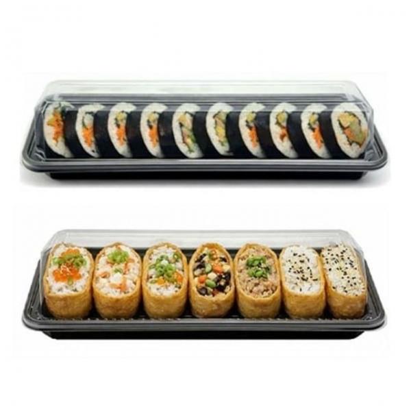 100p 1칸 김밥용기 반찬 용기 도시락 배달 포장 케이스 일회용