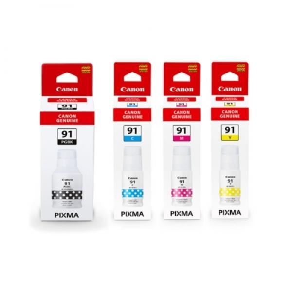[캐논] 잉크 GI-91 [M] 마젠타 적색