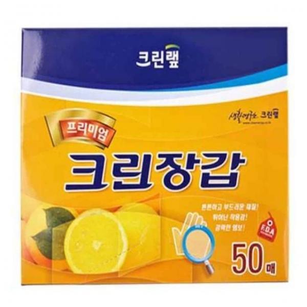 장갑 프리미엄 50매 PE장갑 1회용비닐장갑