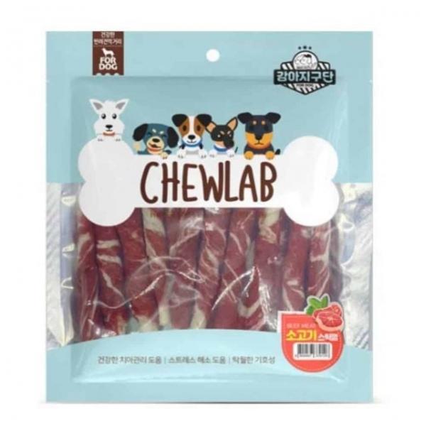 츄랩 소고기스틱 15p 강아지치아관리 강아지간식