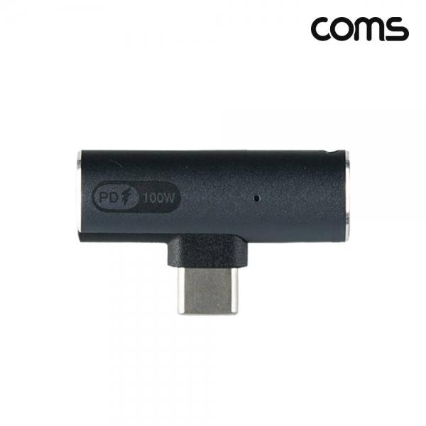 C타입 T형 이어폰 동시 고속충전 오디오 PD 100W IH023