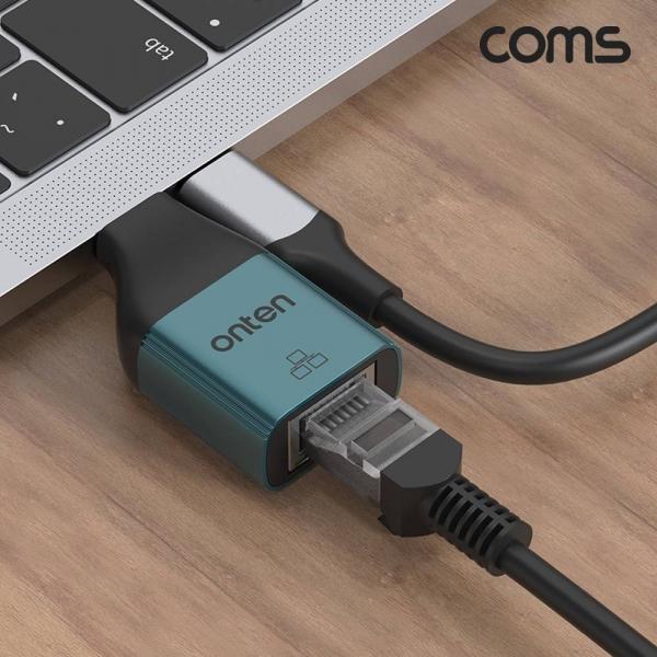 USB C to RJ45 랜카드 C타입 100Mbps FW998