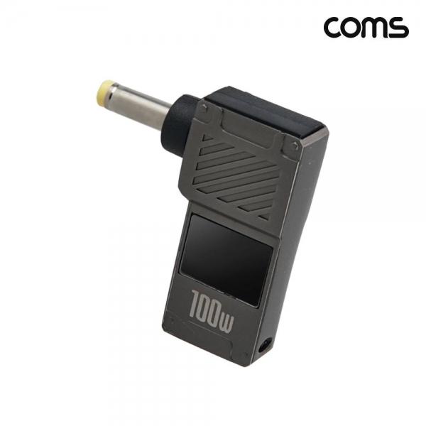 C타입 PD 변환 젠더 100W 20V 꺾임 고리형 외경 4.0 내경 1.7 JA413