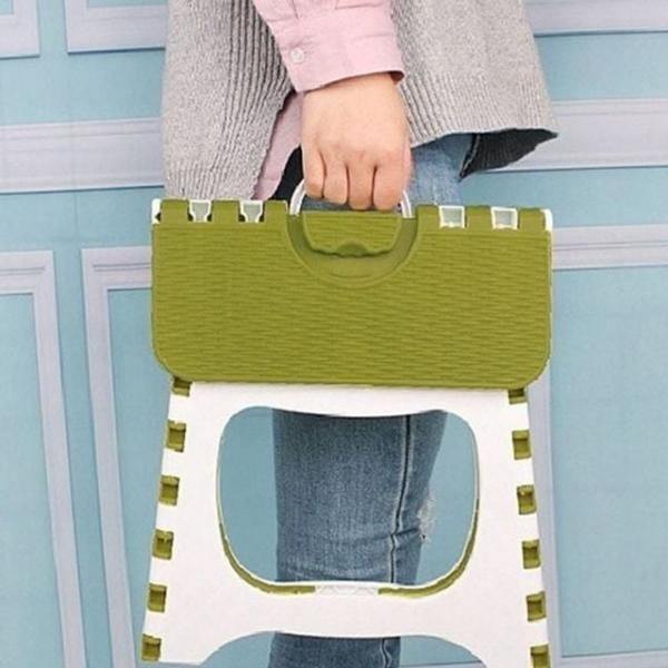 접이식 의자 접이식 스툴 휴대용 간이 플라스틱 받침대 다용도 화장실 야외용 캠핑용 욕실 보조 캠핑 야외