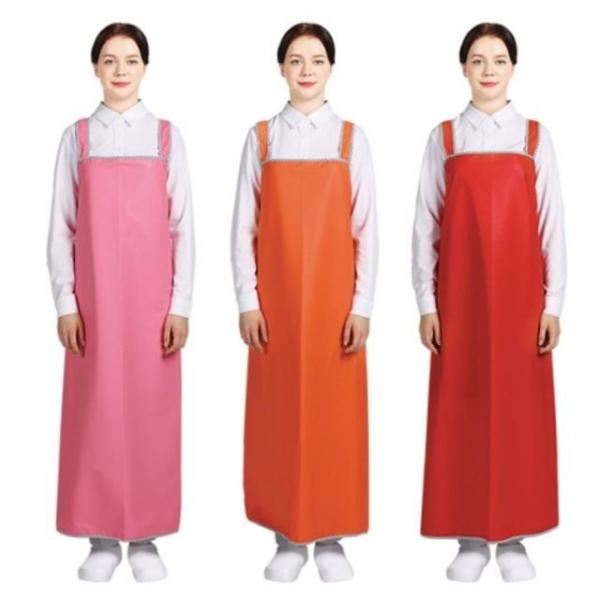 사선바이어스 식장 주방 위생 단면 코팅 방수 앞치마 대