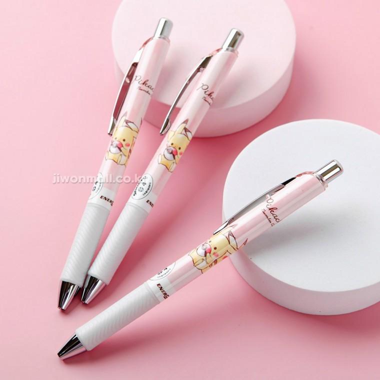 포켓몬스터 에너겔 볼펜(핑크) 0.5mm-10EA