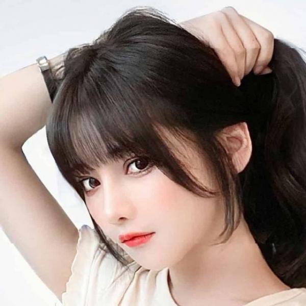 인조모 3D 앞머리 가발 부분가발 앞머리붙임 여성앞머리
