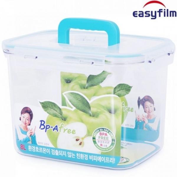 밀폐 용기 트라이탄 용기 대용량 직사각 주방 반찬통 보관 도시락통 휴대용 음식물 캠핑 냉동 김치